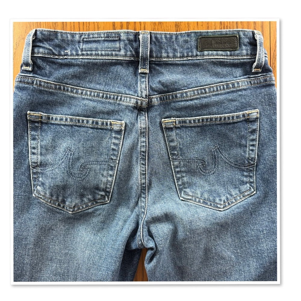 Ag Adriano Goldschmied Saige Wide Leg Crop Jeans - Picture 6 of 14